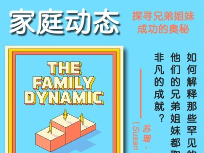解读英文原版《The Family Dynamic/家庭动态：探寻兄弟姐妹成功的奥秘》苏珊·多米纳斯（Susan Dominus）2025年5月